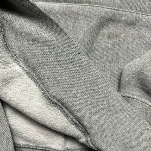 Champion Brand Reverse Weave Gray Essential Hoodie Sweater - Picture 7 of 7